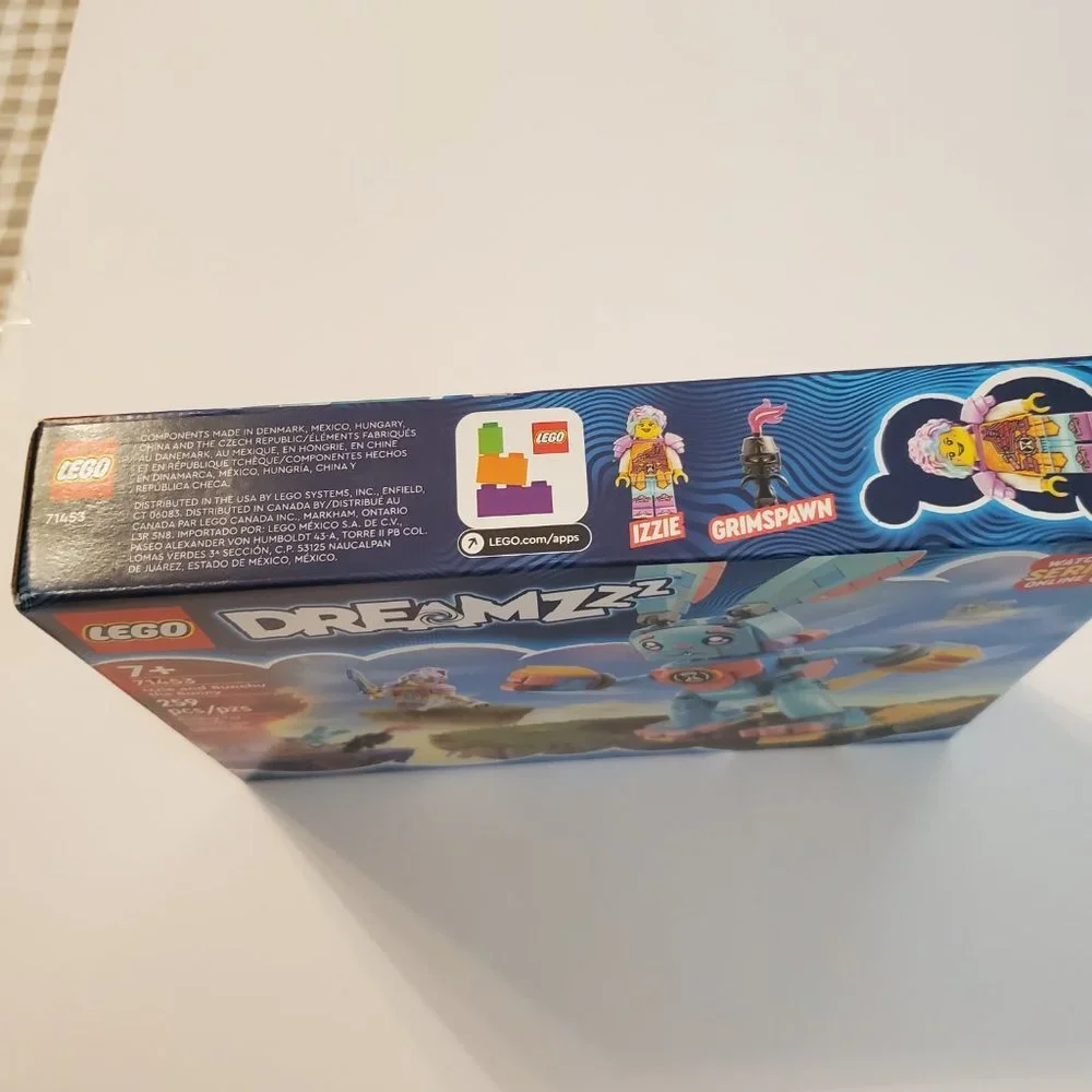 NWT Lego Dreamzzz  Building Toy 7+ 259 pieces- Izzie and Bunchu the Bunny.